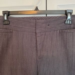 Dockers grey pin stripe slacks. Size 10. EUC.
